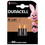 Lot de 2 piles alcalines N 1,5V Duracell de spécialité