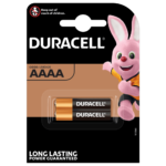 Piles alcalines de 1,5 V AAA Duracell de spécialité en paquet de 2 pièces