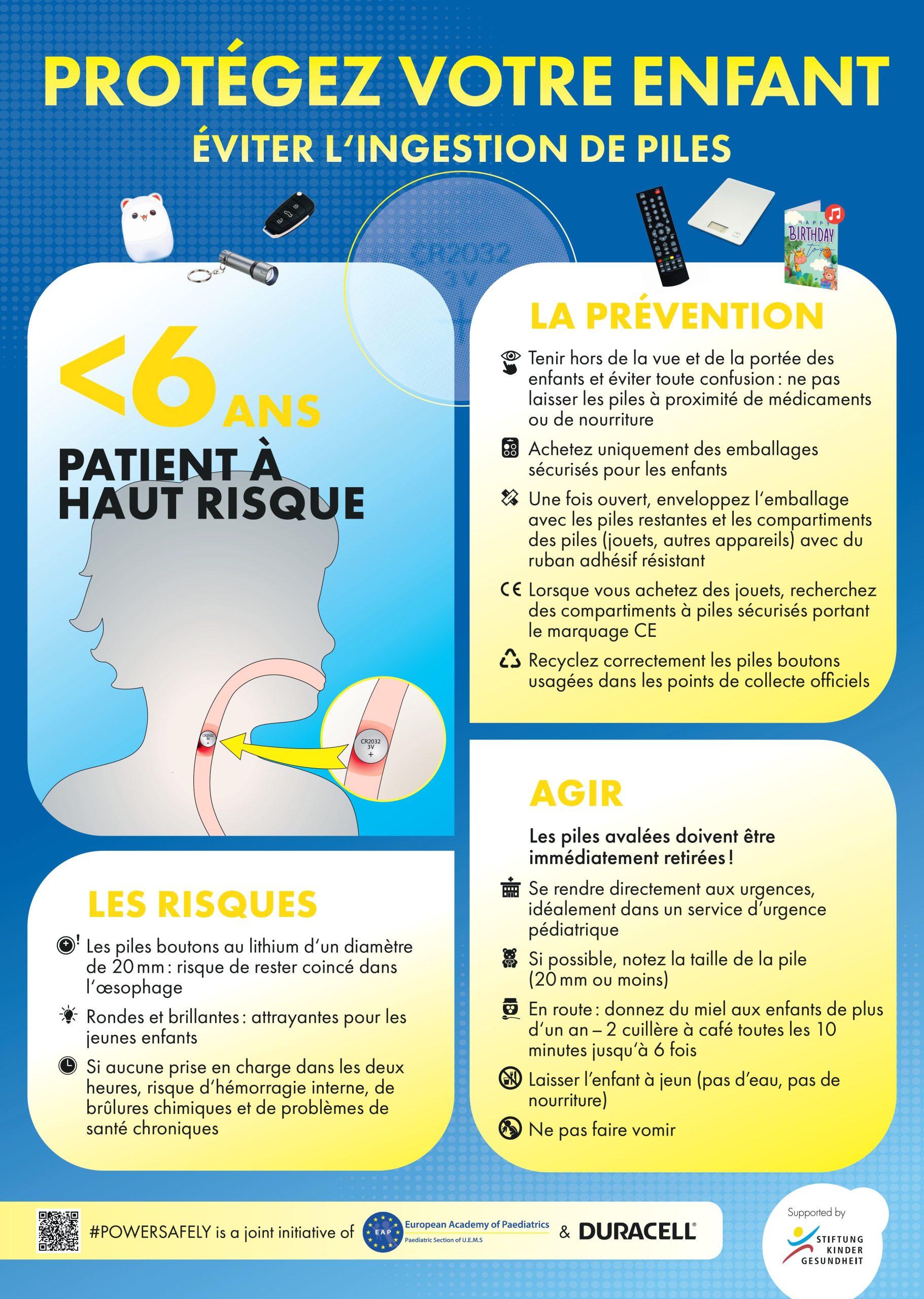 Infographies sur la sécurité des enfants pour les parents